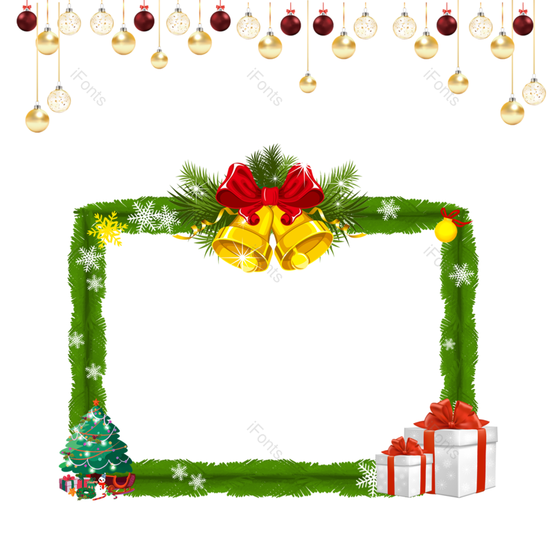 边框图片,装饰元素,节日PNG,卡通免抠素材